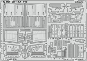 Eduard 491189 Sabre F.4 AIRFIX 1/48 – zdjęcie 2