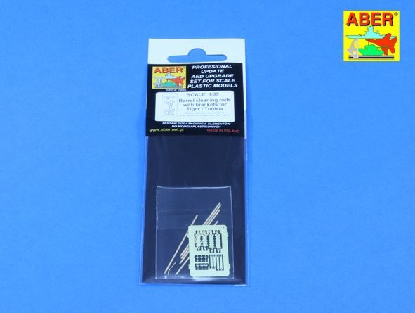 Aber R-41 Barrel cleaning rods with brackets for Tiger I Tunisia 1/35 – zdjęcie 3