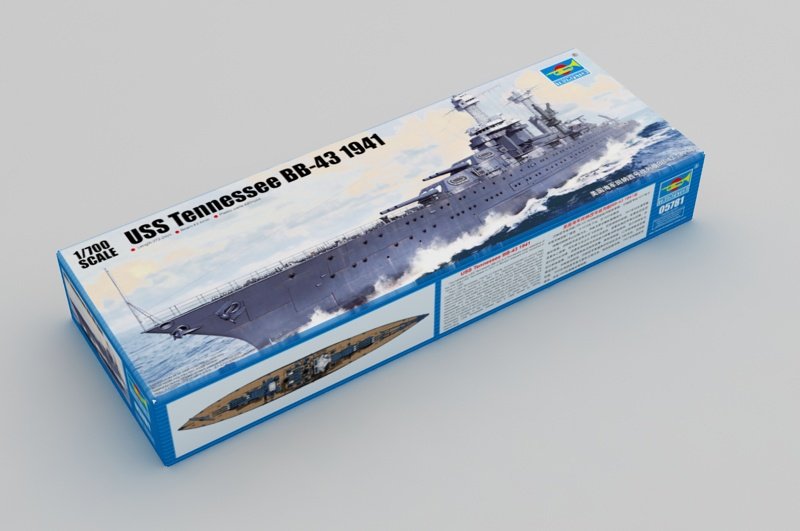 Trumpeter 05781 USS Tennessee BB-43 1941 1/700 – imagen 2
