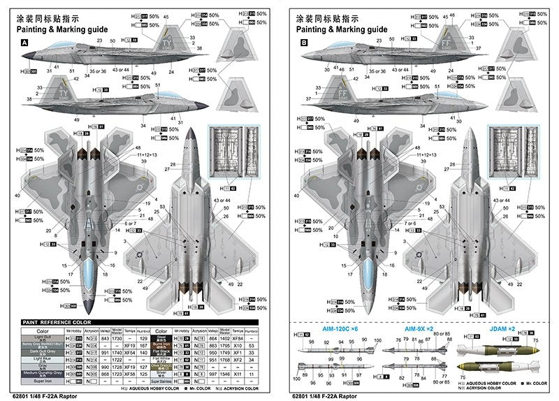 I Love Kit 62801 F-22A Raptor 1/48 – imagen 5