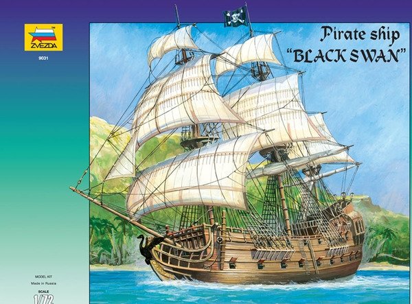 Zvezda 9031 Pirate Ship "Black Swan" 1/72