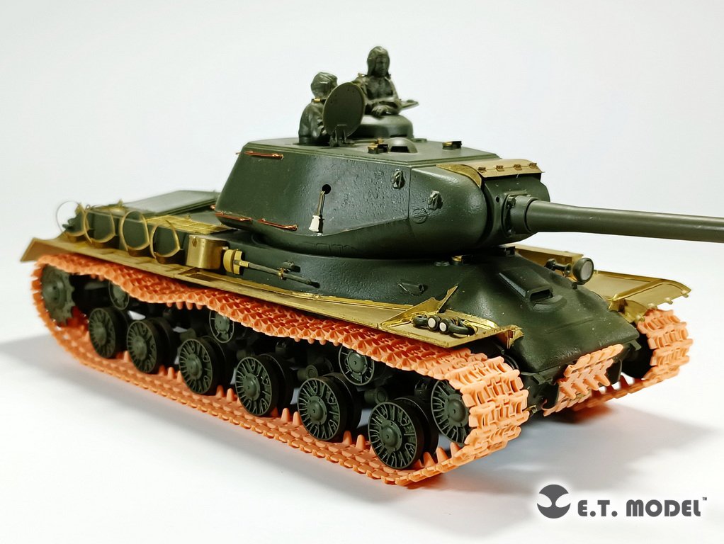 ET Model P35-061 Chars soviétiques KV-1/2/85, JS-1/2/3, ISU-152 (version tardive 650 mm) Chenilles fonctionnelles (impression 3D) 1/35 – image 8
