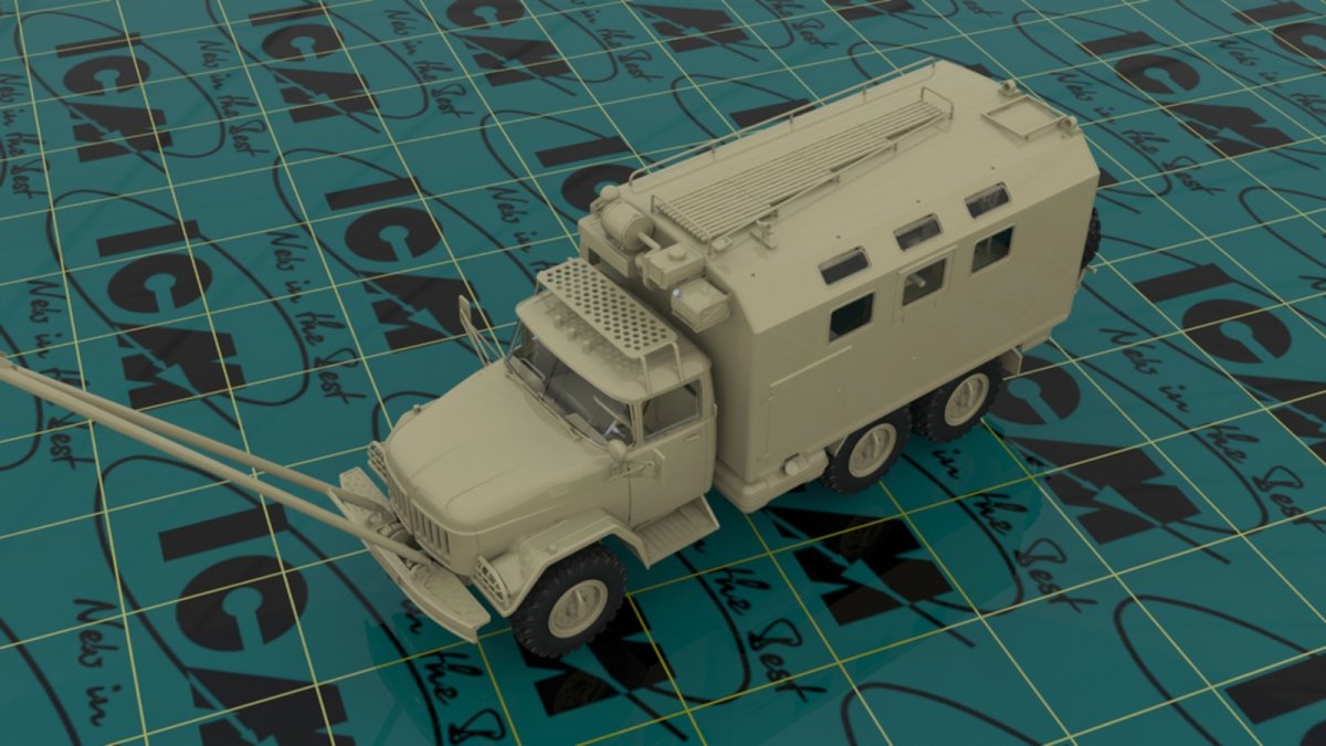 ICM 35520 ZiL-131 MTO-AT, Camion de dépannage soviétique (1/35) – image 3