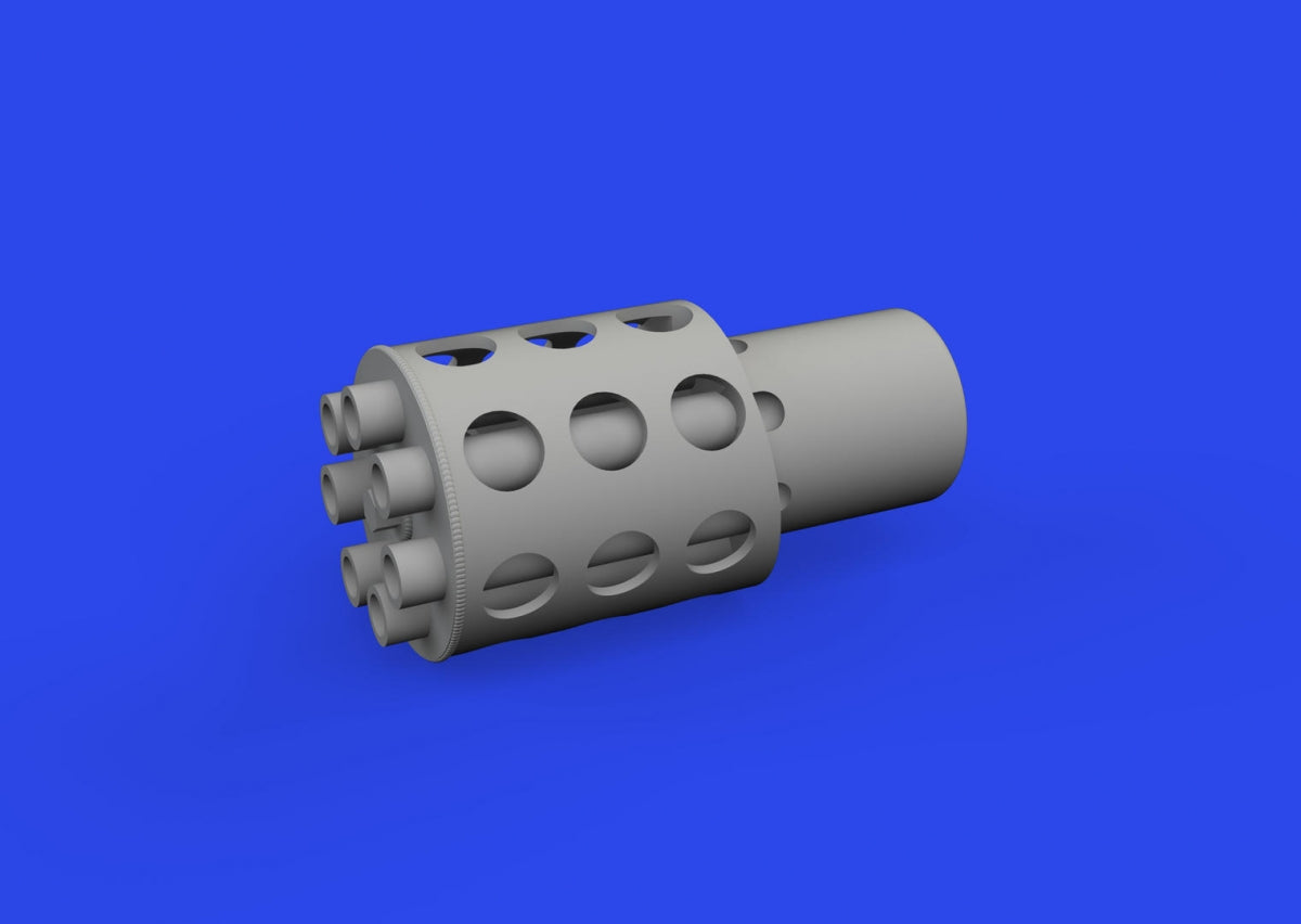 Eduard 6481018 A-10C rotary gun flash suppressor PRINT GREAT WALL HOBBY 1/48 – immagine 2