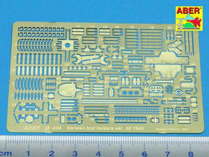 Aber 35A004 Uchwyty do niemieckich narzędzi do 1945 1/35 – imagen 2