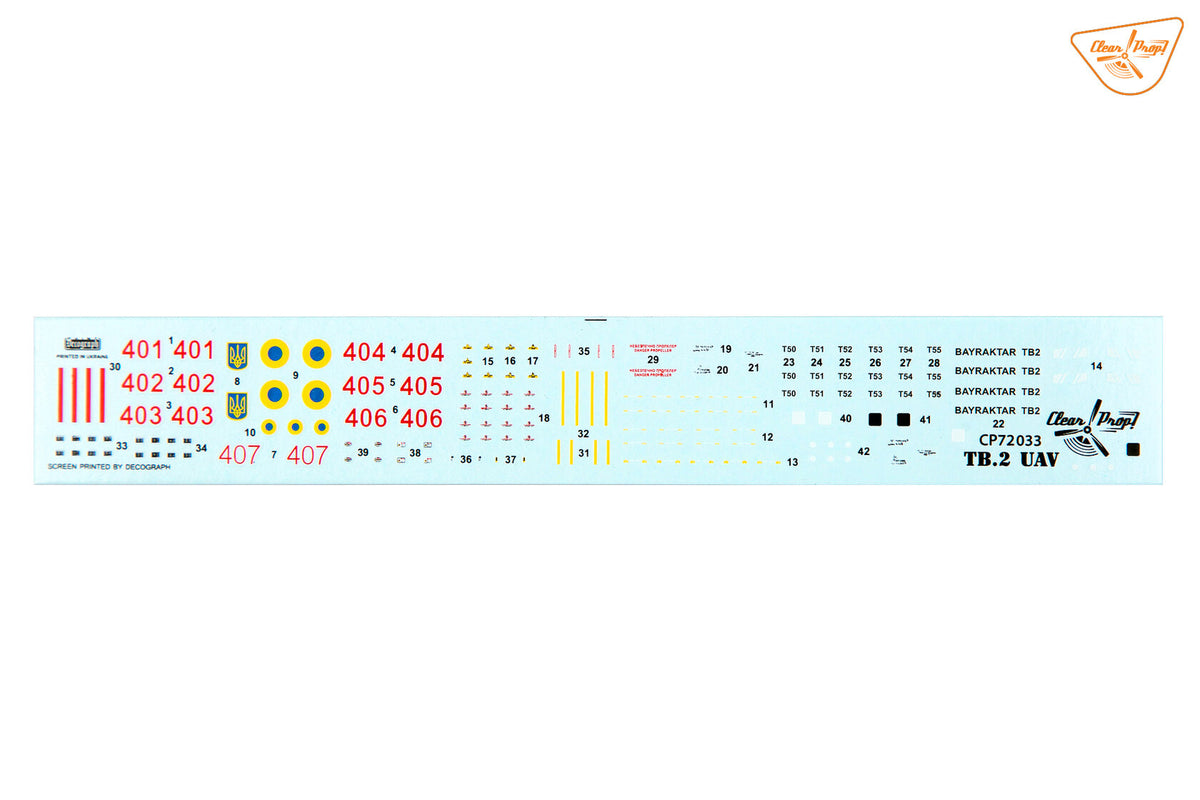 Clear Prop! CP72033 TB.2 UAV Ukrainian Air Force 1/72 – imagen 14