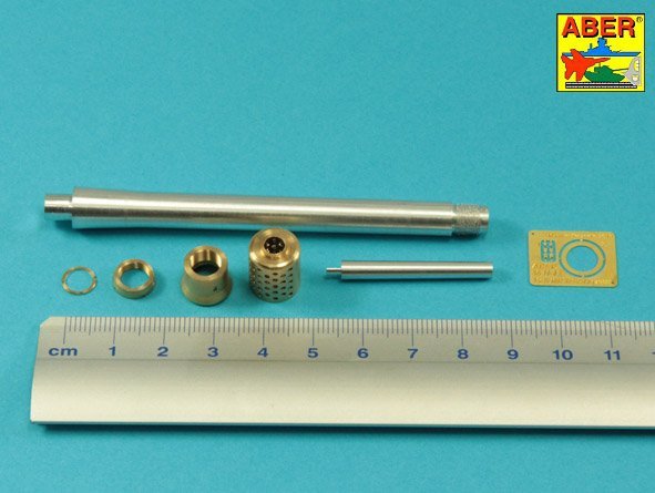 Aber 35L-263 Barrels for German E-100 (Dragon) Tank 15cm &amp;amp; 7.5cm 1/35