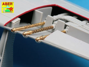 Aber A32108 Set of 6 turned U.S. cal .50 (12,7mm) Browning M2 barrels for P-51 Mustang 1/32 – imagen 9