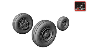 Armory Models AW48302 F-35A Lightning-II wheels 1/48 – immagine 4