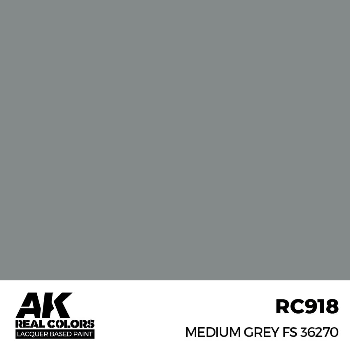 AK Interactive RC918 Gris moyen FS 36270 17 ml