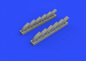 Eduard 648414 Typhoon Mk. Ib exhaust stacks EDUARD, HASEGAWA 1/48 – Bild 2