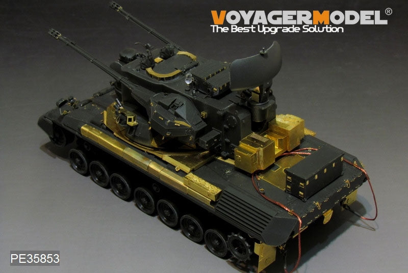 Voyager Model PE35853 Modern German Gepard A2 SPAAG Basic For MENG TS-030 1/35 – immagine 3