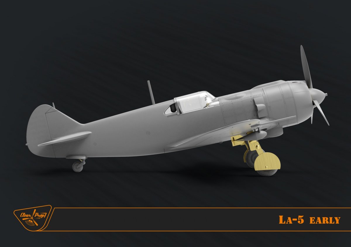 Clear Prop! CP72014 La-5 early version ADVANCED KIT 1/72 – immagine 10