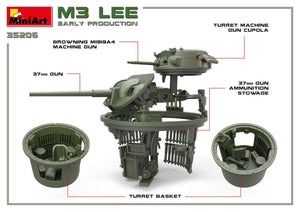 Miniart 35206 M3 Lee première production avec intérieur 1/35 – image 6
