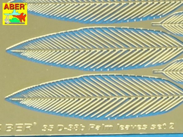 Aber 35D38 Palm leaves – set 2 1/35 – imagen 3