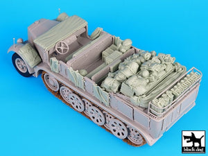 Black Dog T35072 Sd.Kfz 8 big accessories set 1/35 – immagine 2