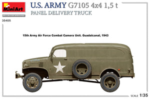 MiniArt 35405 U.S. ARMY G7105 4х4 1,5 t PANEL DELIVERY TRUCK 1/35 – imagen 4