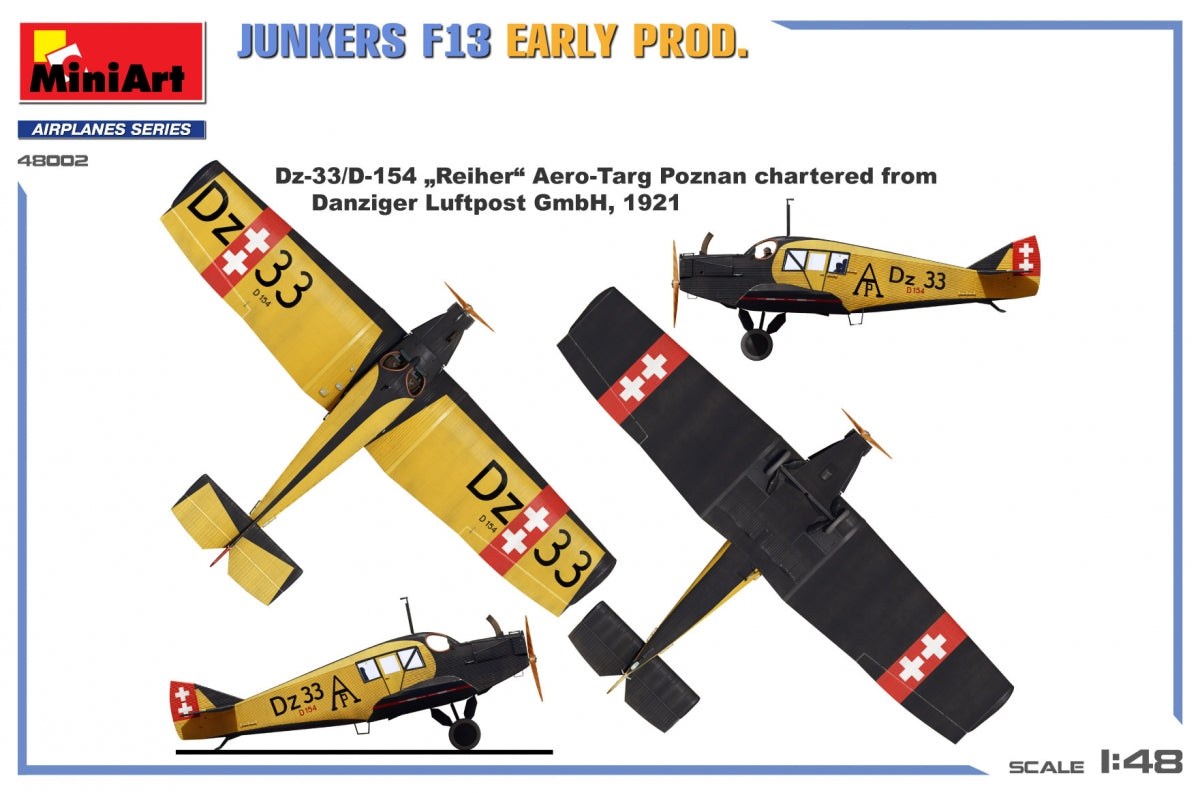 MiniArt 48002 JUNKERS F13. EARLY PROD 1/48 – imagen 23