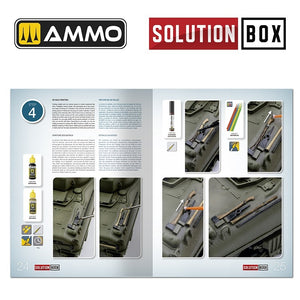 AMMO by Mig Jimenez 7728 SOLUTION BOX 22 – WWII USA ETO. Colors and Weathering System – imagen 11