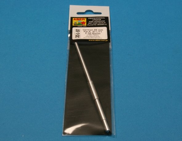Aber 35L-097 Lufa do niemieckiego czołgu E-50 (dwuczęściowa) (TRU) 1/35 – Bild 3