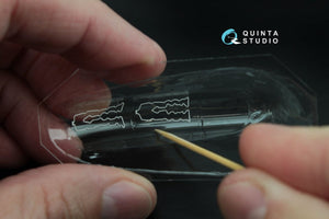 Quinta Studio QC72007 Verrière transparente thermoformée Yak-130 avec cordon détachable (pour kit Zvezda) 1/72  – image 6