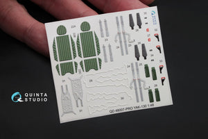 Quinta Studio QD48007 Yak-130 3D-Printed &amp;amp; coloured Interior on decal paper (for Zvezda kits) 1/48 – imagen 4
