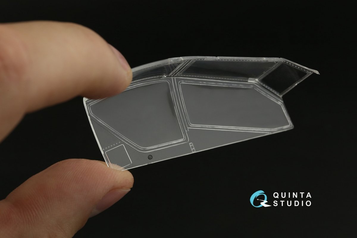 Quinta Studio QDS-48362 AH-64D 3D-Printed &amp;amp; coloured Interior on decal paper (Hasegawa) (Small version) 1/48 – imagen 7