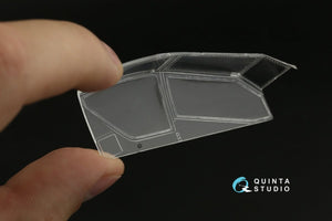 Quinta Studio QDS-48362 AH-64D 3D-Printed &amp;amp; coloured Interior on decal paper (Hasegawa) (Small version) 1/48 – imagen 7