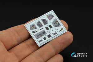 Quinta Studio QDS+48261 Tornado GR.1 3D-Printed coloured Interior on decal paper (Revell) (small version) (with 3D-printed resin parts) 1/48 – Bild 5