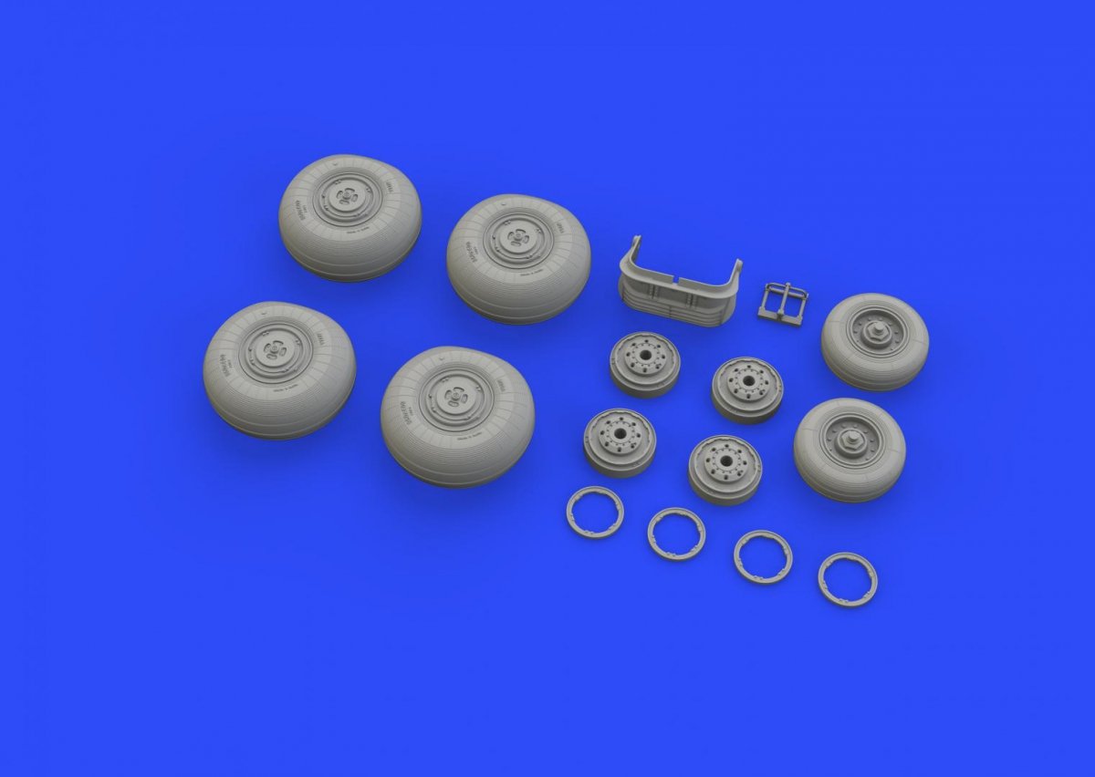 Roues Eduard 648326 Su-34 HOBBY BOSS 1/48 – image 3