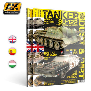 AK Interactive AK4817 TANKER 03: DUST AND DIRT (English)
