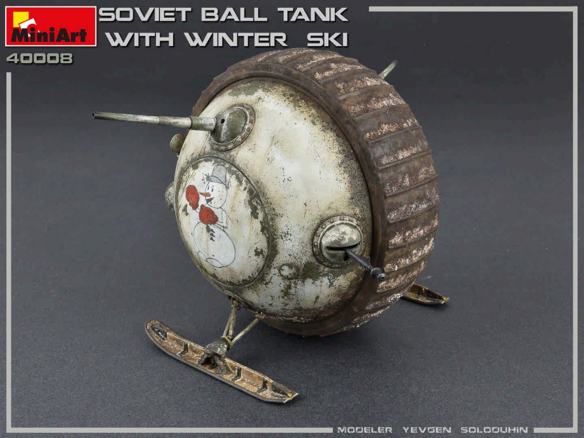 MiniArt 40008 SOVIET BALL TANK w/ WINTER SKI. INTERIOR KIT 1/35 – immagine 7
