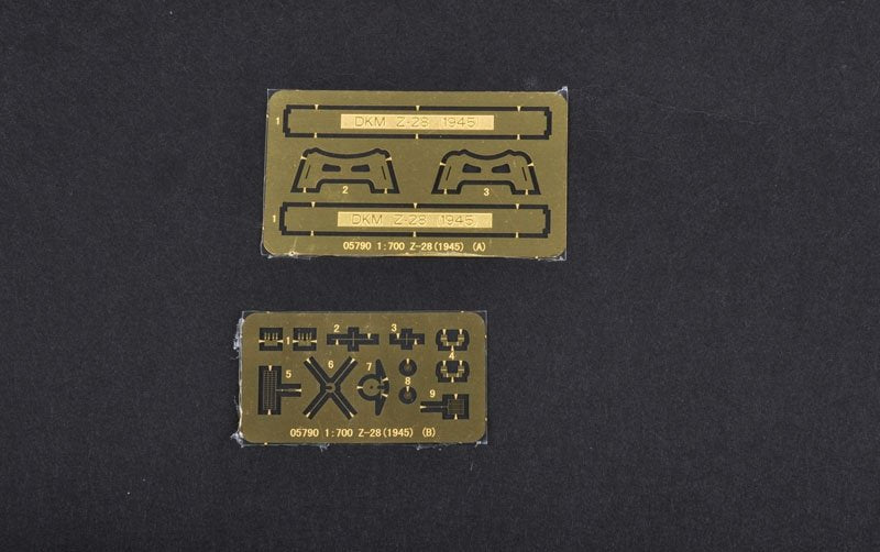 Trumpeter 05790 German Zerstorer Z-28 (1945) 1/700 – imagen 9