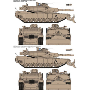 Rye Field Model 5048 USMC M1A1 FEP Abrams/Combat Dozer Blade 1/35 – imagen 5