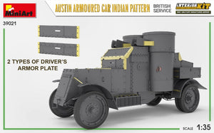 Miniart 39021 Voiture blindée Austin, modèle indien. Service britannique. Maquette intérieure 1/35 – image 5