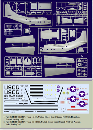 Roden 062 Fairchild HC-123B Provider 1/72 – immagine 3