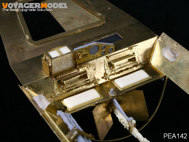 Voyager Model PEA142 WWII German Sd.Kfz.250 NEU Amour Plate (For DRAGON Kit) 1/35 – zdjęcie 3