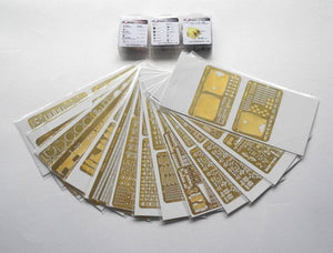 Pièces de super détail Flyhawk FH350075 pour le cuirassé Missouri de l&amp;#39;US Navy (Seconde Guerre mondiale) (pour Tamiya 78018) 1/350 – image 2