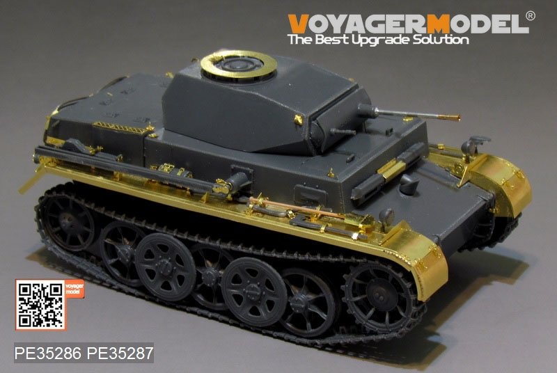 Maquette Voyager PE35286, char allemand Pz.Kpfw.II Ausf.G (version B avec canon) pour échelle 5M 3500, échelle 1/35 – image 3