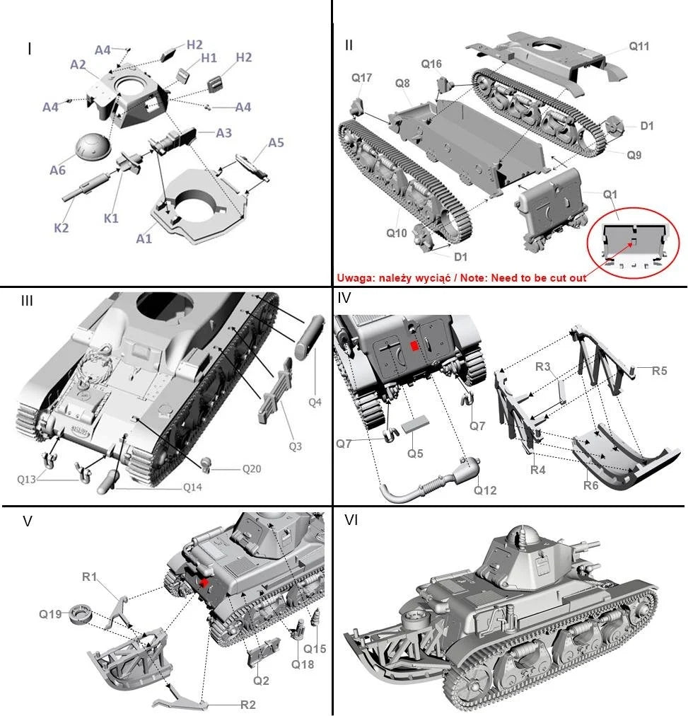 First To Fight PL107 Renault R39 With 37mm SA38 Cannon With &amp;#39;Tail&amp;#39; 1/72 – imagen 2