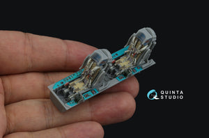 Quinta Studio QD48447 MiG-21UM 3D-Printed coloured Interior on decal paper (Trumpeter) 1/48 – imagen 13