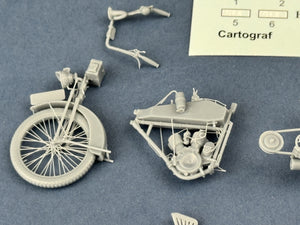 Copper State Models B35-002 Wanderer 4PS 1916 Motorcycle 1/35 – imagen 9