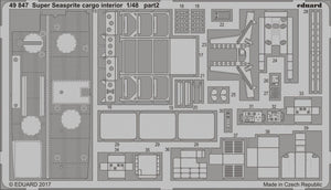 Intérieur cargo du Super Seasprite Eduard 49847 1/48 KITTY HAWK  – image 2