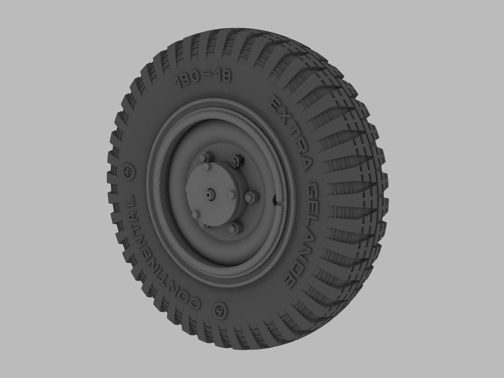 Panzer Art RE35-382 Sd.Kfz 221/222 road wheels (late pattern) 1/35 – imagen 2