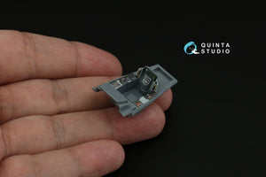 Intérieur imprimé en 3D et coloré sur papier décalcomanie Quinta Studio QD72192 F-35C Lighting II (Italeri) 1/72 – image 6