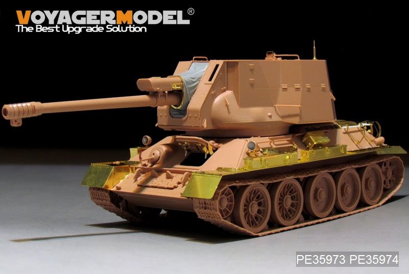 Voyager Model PE35973 Egyptain T-34/122 S.P.G Basic For RFM 5013 1/35 – immagine 3