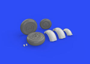 Eduard 648272 Meteor F.8 wheels AIRFIX 1/48 – imagen 3