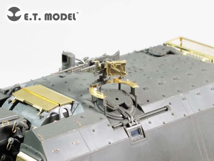 Maquette ET E35-247 Obusier automoteur allemand PZH2000 avec blindage additionnel (pour MENG TS-019) 1/35 – image 5