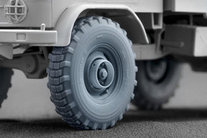 ScaleX WM 35023 Unimog 404 11.0R20 XOrdinary v2 Ordinary wheel set (for AK-Interactive, ICM, Revell) 1/35
