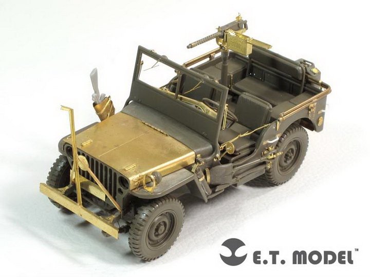Maquette ET E35-126 Jeep Willys MB américaine de la Seconde Guerre mondiale (pour TAMIYA 35219) (1/35) – image 2